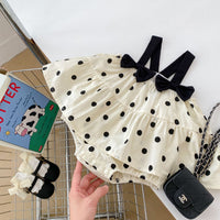 Load image into Gallery viewer, Baby Girls Polka dots Rompers Wholesale 230712185
