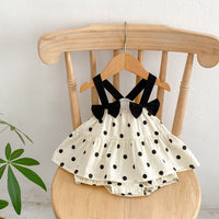Load image into Gallery viewer, Baby Girls Polka dots Rompers Wholesale 230712185
