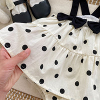 Load image into Gallery viewer, Baby Girls Polka dots Rompers Wholesale 230712185

