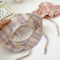 Load image into Gallery viewer, Baby Girls Checked Rompers Wholesale 230712187
