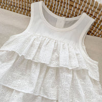 Load image into Gallery viewer, Baby Girls Solid Color Rompers Wholesale 230712192
