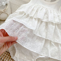 Load image into Gallery viewer, Baby Girls Solid Color Rompers Wholesale 230712192
