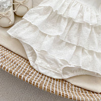 Load image into Gallery viewer, Baby Girls Solid Color Rompers Wholesale 230712192
