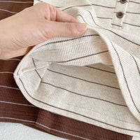 Load image into Gallery viewer, 2 Pieces Set Baby Kid Girls Boys Striped T-Shirts And Shorts Wholesale 23071230
