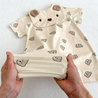 Load image into Gallery viewer, Baby Girls Boys Animals Cartoon Rompers Wholesale 23071247
