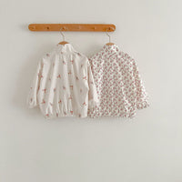 Load image into Gallery viewer, Baby Kid Girls Flower Cartoon Print Jackets Outwears Wholesale 23071272
