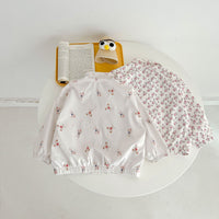 Load image into Gallery viewer, Baby Kid Girls Flower Cartoon Print Jackets Outwears Wholesale 23071272
