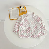 Load image into Gallery viewer, Baby Kid Girls Flower Cartoon Print Jackets Outwears Wholesale 23071272
