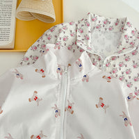 Load image into Gallery viewer, Baby Kid Girls Flower Cartoon Print Jackets Outwears Wholesale 23071272
