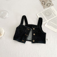 Load image into Gallery viewer, 2 Pieces Set Baby Kid Girls Tank Tops And Solid Color Shorts Wholesale 23071292

