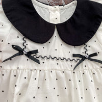 Load image into Gallery viewer, Baby Girls Polka dots Rompers Wholesale 23071293
