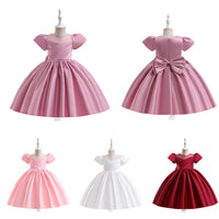 Load image into Gallery viewer, Kid Big Kid Girls Solid Color Dressy Princess Dresses Wholesale 230803102
