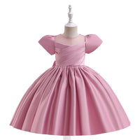 Load image into Gallery viewer, Kid Big Kid Girls Solid Color Dressy Princess Dresses Wholesale 230803102
