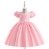 Load image into Gallery viewer, Kid Big Kid Girls Solid Color Dressy Princess Dresses Wholesale 230803102
