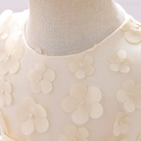 Load image into Gallery viewer, Baby Kid Girls Solid Color Bow Dressy Princess Dresses Wholesale 230803103
