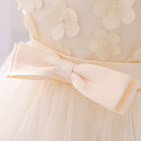 Load image into Gallery viewer, Baby Kid Girls Solid Color Bow Dressy Princess Dresses Wholesale 230803103
