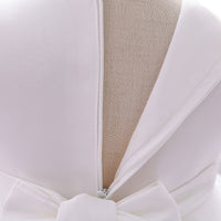 Load image into Gallery viewer, Baby Kid Girls Solid Color Bow Dressy Princess Dresses Wholesale 230803103
