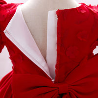 Load image into Gallery viewer, Baby Kid Girls Solid Color Embroidered Dressy Princess Dresses Wholesale 230803105
