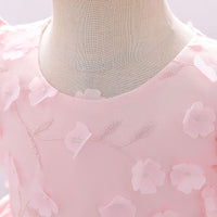 Load image into Gallery viewer, Baby Kid Girls Solid Color Embroidered Dressy Princess Dresses Wholesale 230803105
