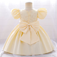 Load image into Gallery viewer, Baby Kid Girls Solid Color Embroidered Dressy Princess Dresses Wholesale 230803105
