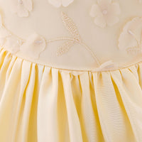 Load image into Gallery viewer, Baby Kid Girls Solid Color Embroidered Dressy Princess Dresses Wholesale 230803105
