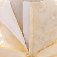 Load image into Gallery viewer, Baby Kid Girls Solid Color Embroidered Dressy Princess Dresses Wholesale 230803105
