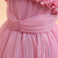 Load image into Gallery viewer, Kid Girls Solid Color Dressy Princess Dresses Wholesale 230803110
