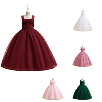 Load image into Gallery viewer, Kid Girls Solid Color Dressy Princess Dresses Wholesale 230803110
