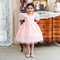 Load image into Gallery viewer, Baby Kid Girls Solid Color Dressy Princess Dresses Wholesale 230803111
