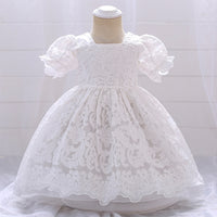 Load image into Gallery viewer, Baby Kid Girls Solid Color Dressy Princess Dresses Wholesale 230803111
