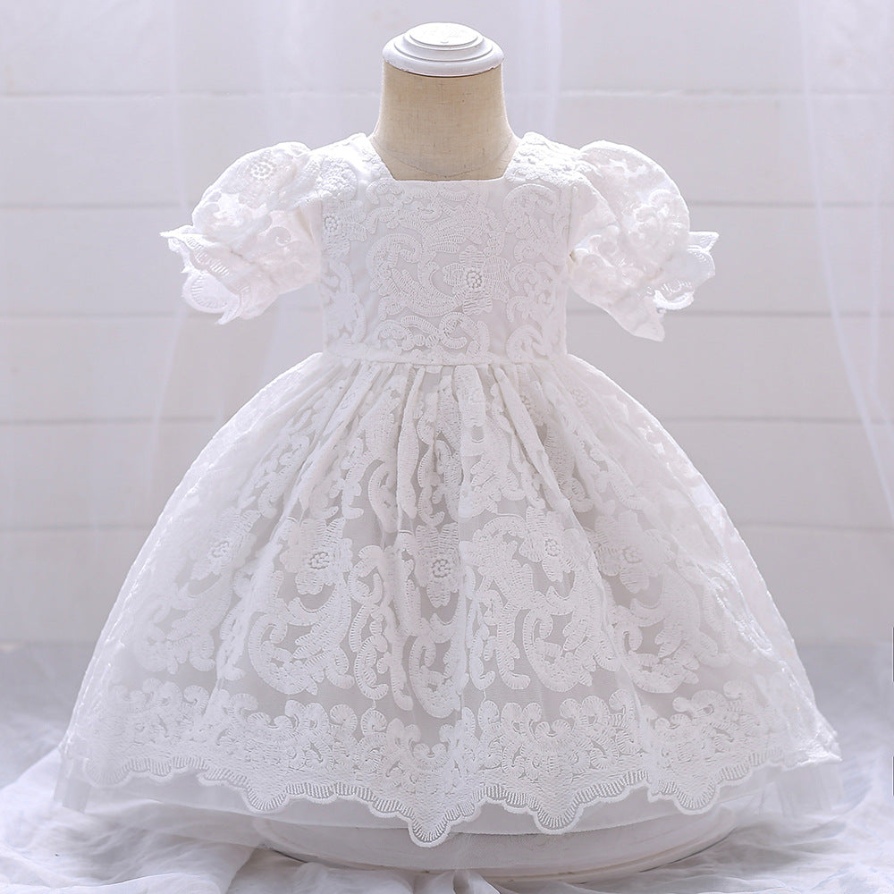 Baby Kid Girls Solid Color Dressy Princess Dresses Wholesale 230803111