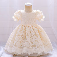 Load image into Gallery viewer, Baby Kid Girls Solid Color Dressy Princess Dresses Wholesale 230803111
