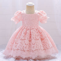 Load image into Gallery viewer, Baby Kid Girls Solid Color Dressy Princess Dresses Wholesale 230803111
