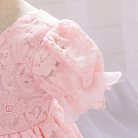 Load image into Gallery viewer, Baby Kid Girls Solid Color Dressy Princess Dresses Wholesale 230803111
