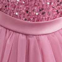 Load image into Gallery viewer, Kid Girls Solid Color Dressy Princess Dresses Wholesale 230803113
