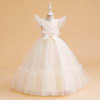 Load image into Gallery viewer, Kid Girls Solid Color Dressy Princess Dresses Wholesale 230803120
