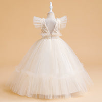 Load image into Gallery viewer, Kid Girls Solid Color Dressy Princess Dresses Wholesale 230803120
