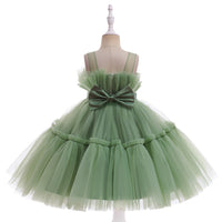 Load image into Gallery viewer, Baby Kid Big Kid Girls Solid Color Color-blocking Dressy Princess Dresses Wholesale 230803124
