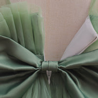 Load image into Gallery viewer, Baby Kid Big Kid Girls Solid Color Color-blocking Dressy Princess Dresses Wholesale 230803124
