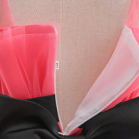 Load image into Gallery viewer, Baby Kid Big Kid Girls Solid Color Color-blocking Dressy Princess Dresses Wholesale 230803124
