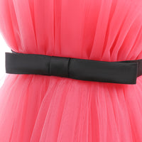 Load image into Gallery viewer, Baby Kid Big Kid Girls Solid Color Color-blocking Dressy Princess Dresses Wholesale 230803124
