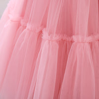 Load image into Gallery viewer, Baby Kid Big Kid Girls Solid Color Color-blocking Dressy Princess Dresses Wholesale 230803124
