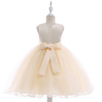 Load image into Gallery viewer, Kid Girls Solid Color Embroidered Dressy Princess Dresses Wholesale 23080313
