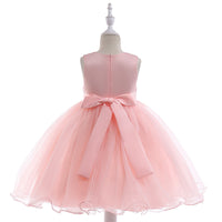 Load image into Gallery viewer, Kid Girls Solid Color Embroidered Dressy Princess Dresses Wholesale 23080313
