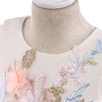 Load image into Gallery viewer, Kid Girls Solid Color Embroidered Dressy Princess Dresses Wholesale 23080313
