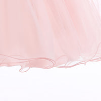 Load image into Gallery viewer, Kid Girls Solid Color Embroidered Dressy Princess Dresses Wholesale 23080313
