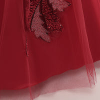 Load image into Gallery viewer, Kid Girls Solid Color Bow Embroidered Dressy Princess Dresses Wholesale 230803131
