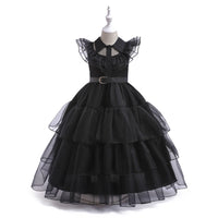 Load image into Gallery viewer, Kid Girls Solid Color Dressy Princess Dresses Wholesale 230803146
