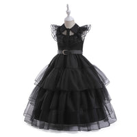 Load image into Gallery viewer, Kid Girls Solid Color Dressy Princess Dresses Wholesale 230803146
