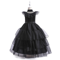 Load image into Gallery viewer, Kid Girls Solid Color Dressy Princess Dresses Wholesale 230803146
